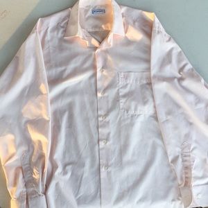 YSL button up. A very light pink